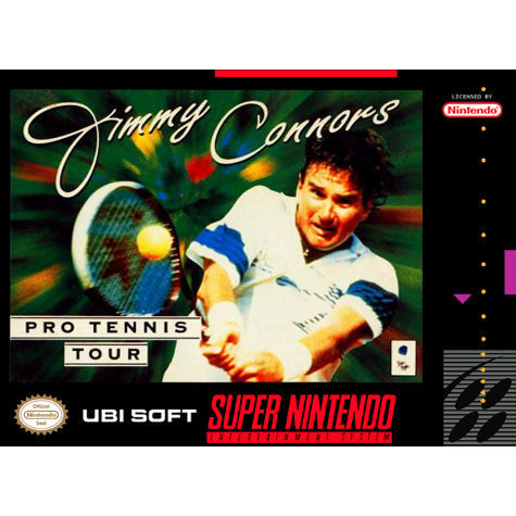 Jimmy Connors Pro Tennis Tour - Super Nintendo