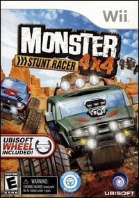 MONSTER 4X4 STUNT RACER WITH WHEEL (used)