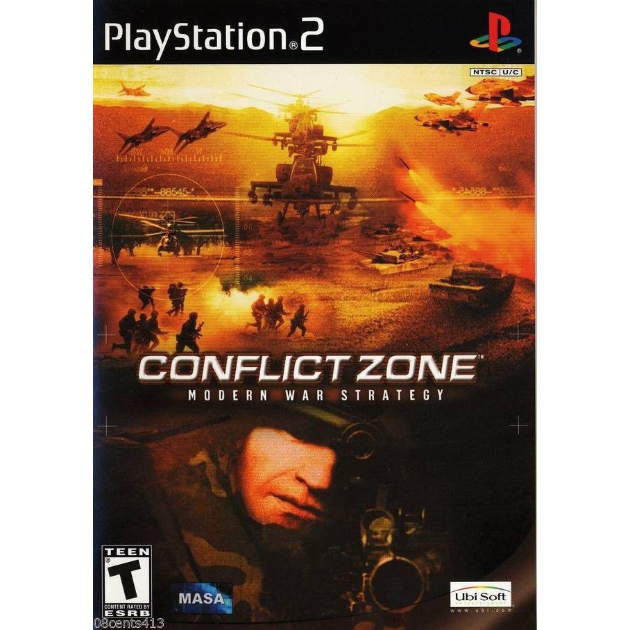 Conflict Zone Modern War Strategy - Playstation 2