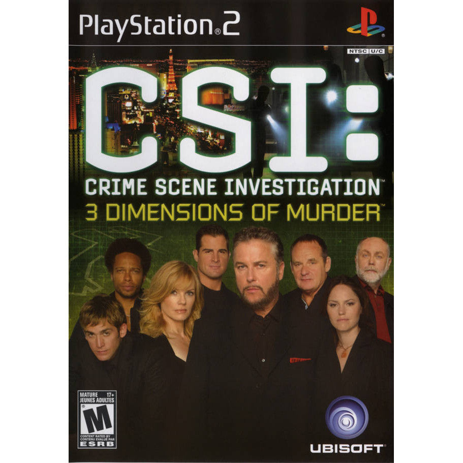 CSI 3 Dimensions of Murder - Playstation 2