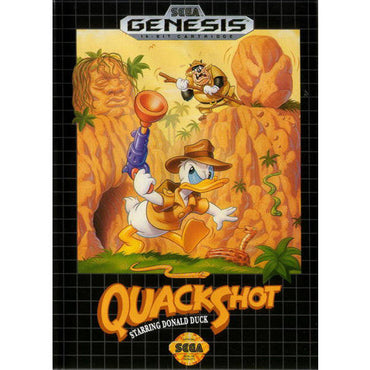 QuackShot Starring Donald Duck - Sega Genesis