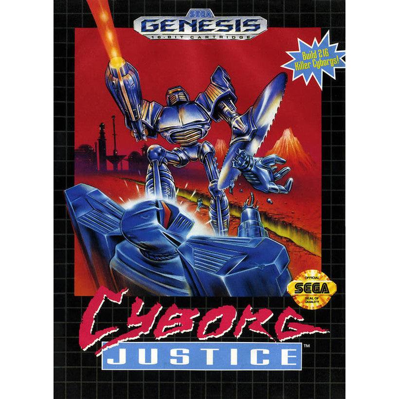 Cyborg Justice - Sega Genesis