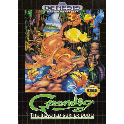 Greendog Beached Surfer Dude - Sega Genesis