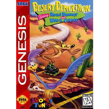 Desert Demolition - Sega Genesis