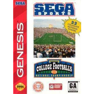 College Football's National Championship - Sega Genesis