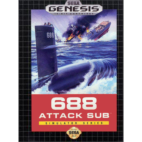 688 Attack Sub - Sega Genesis