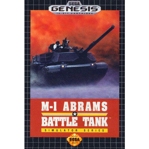 M-1 Abrams Battle Tank - Sega Genesis