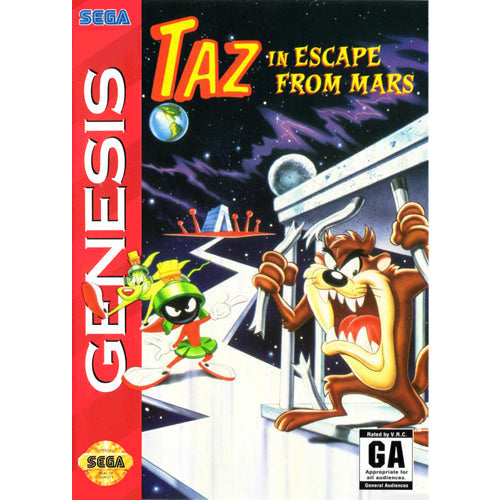 Taz in Escape from Mars - Sega Genesis