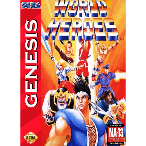 World Heroes - Sega Genesis