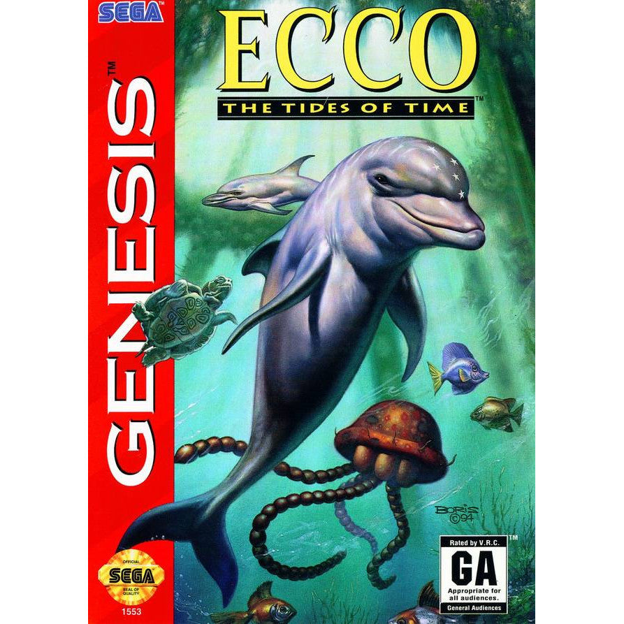 Ecco The Tides of Time - Sega Genesis