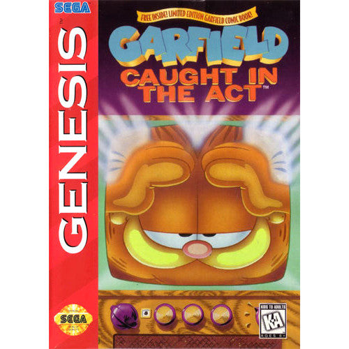 Garfield Caught in the Act - Sega Genesis