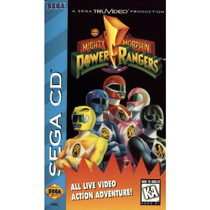 Mighty Morphin Power Rangers - Sega CD