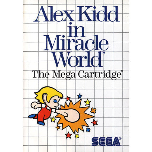 Alex Kidd in Miracle World - Sega Master System