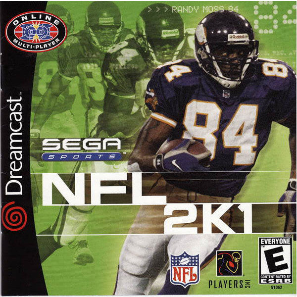 NFL 2K1 - Sega Dreamcast