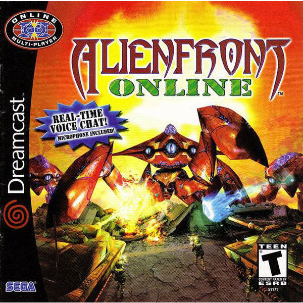 Alien Front Online - Sega Dreamcast