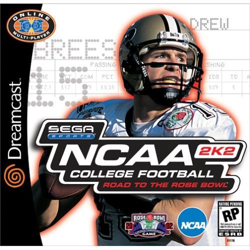 NCAA College Football 2K2 - Sega Dreamcast