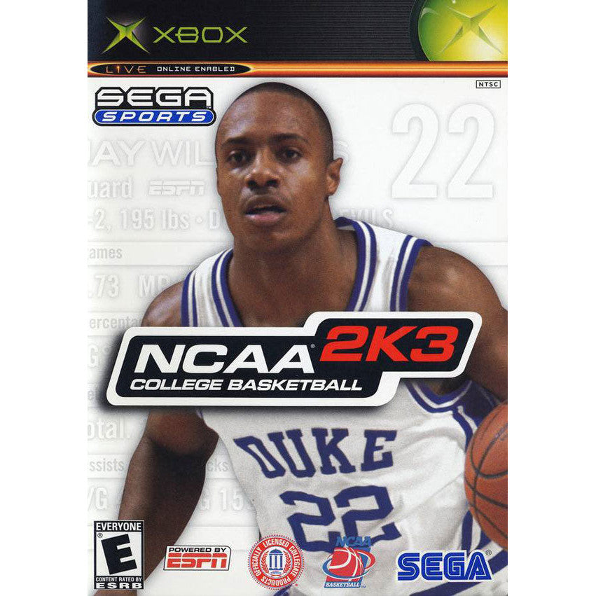 NCAA College Basketball 2K3 - Xbox