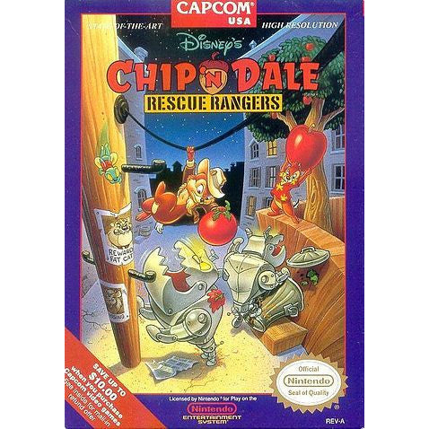 Chip and Dale Rescue Rangers - NES