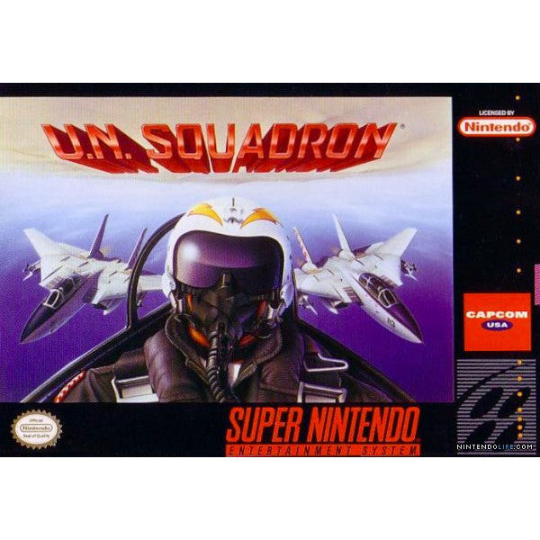 UN Squadron - Super Nintendo