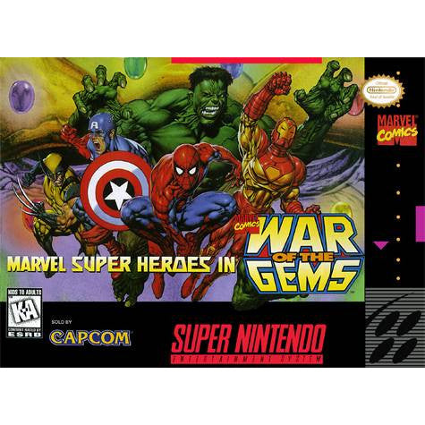 Marvel Super Heroes in War of the Gems - Super Nintendo