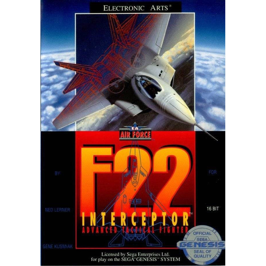 F-22 Interceptor - Sega Genesis