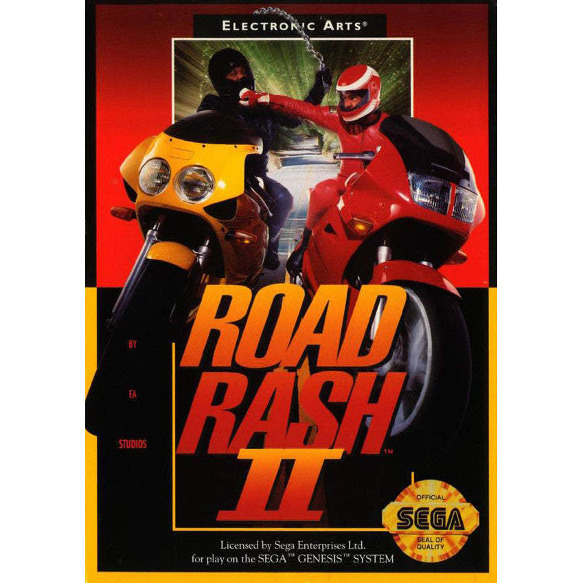 Road Rash II - Sega Genesis