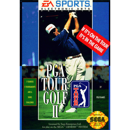 PGA Tour Golf II - Sega Genesis