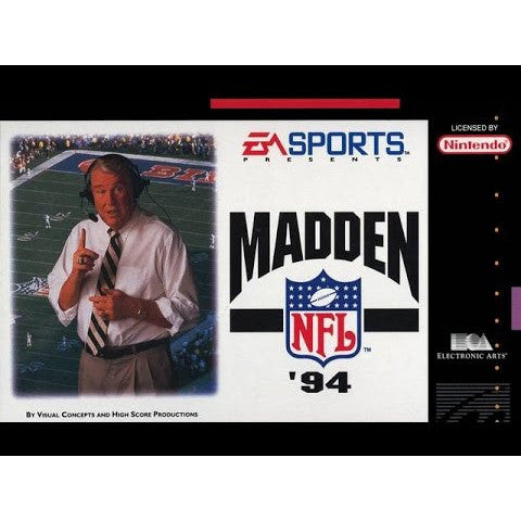 Madden NFL '94 - Super Nintendo