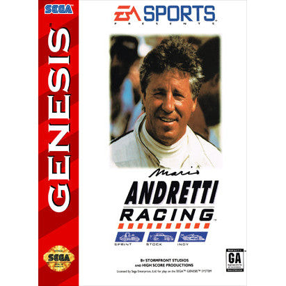 Mario Andretti Racing - Sega Genesis