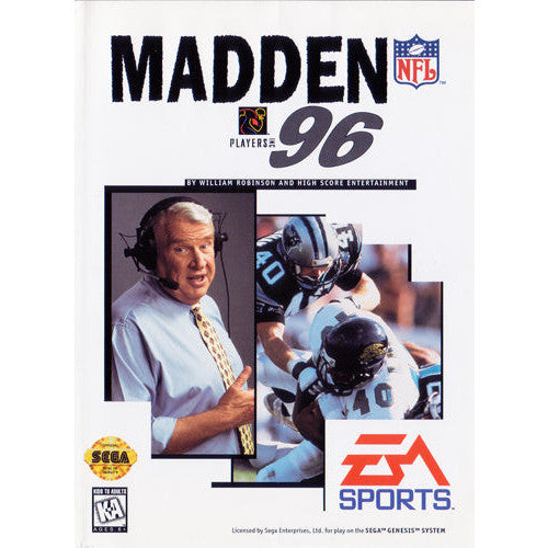 Madden NFL 96 - Sega Genesis