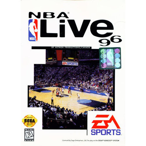 NBA Live 96 - Sega Genesis