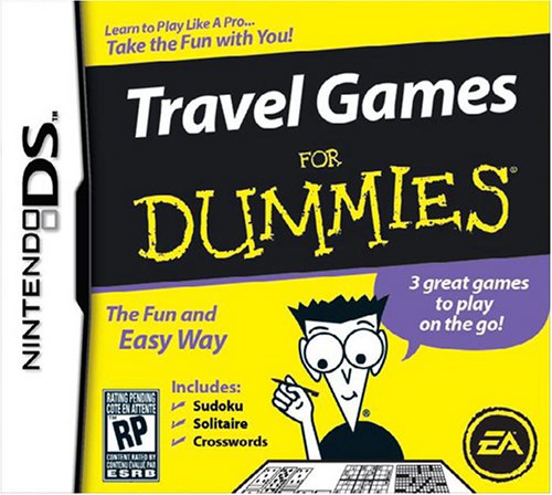 TRAVEL GAMES FOR DUMMIES (used)