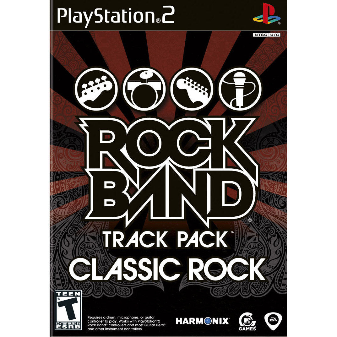 Rock Band Track Pack: Classic Rock - Playstation 2