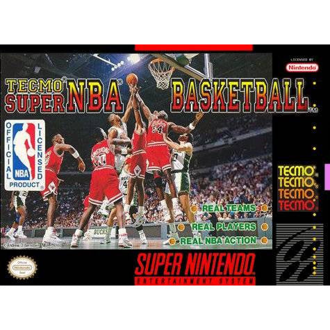 Tecmo Super NBA Basketball - Super Nintendo