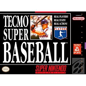 Tecmo Super Baseball - Super Nintendo