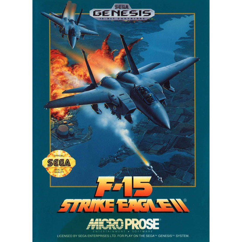 F-15 Strike Eagle II - Sega Genesis