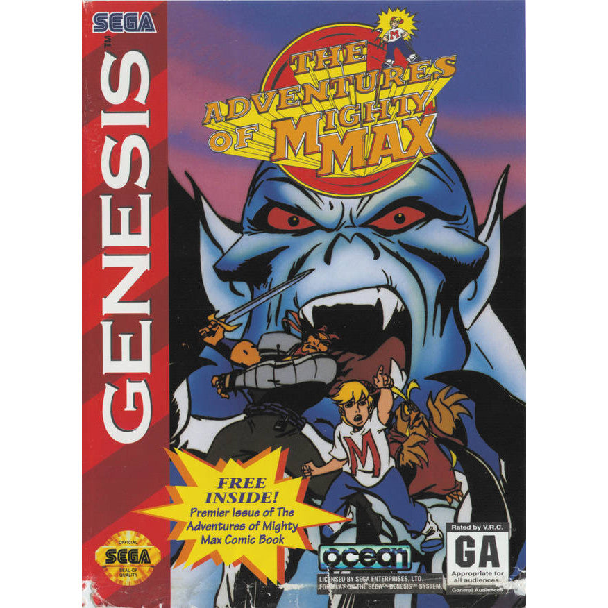 Adventures of Mighty Max - Sega Genesis