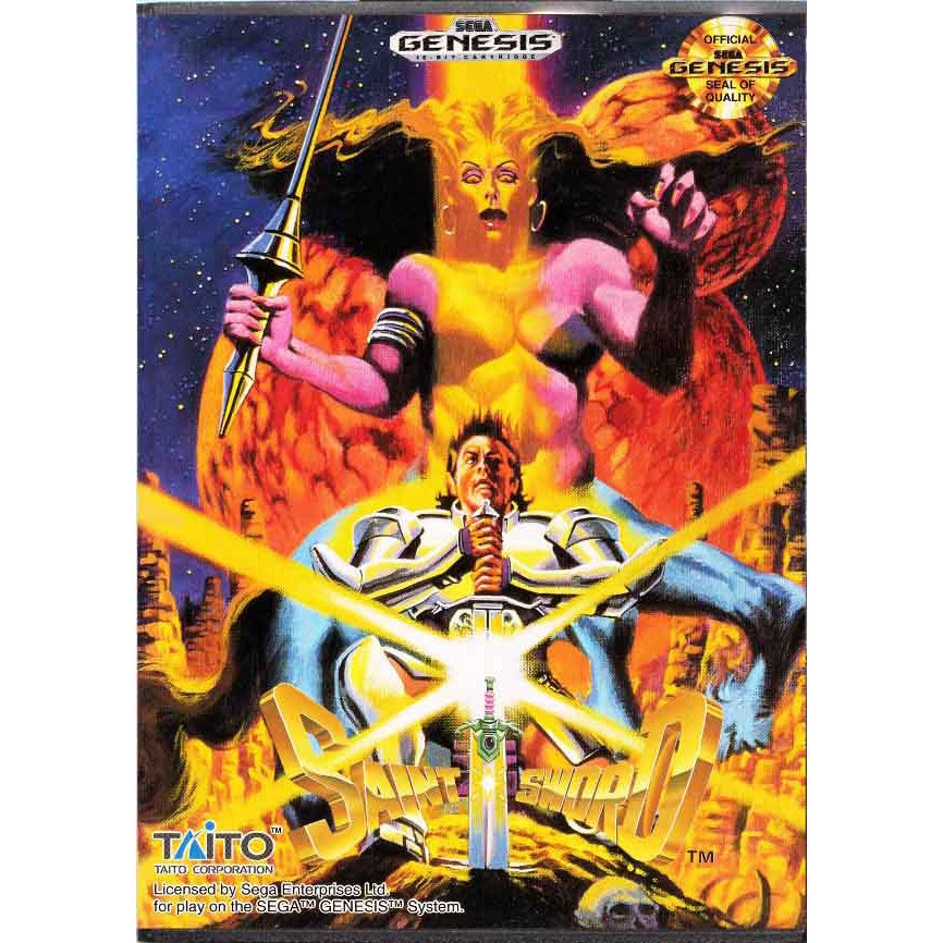 Saint Sword - Sega Genesis