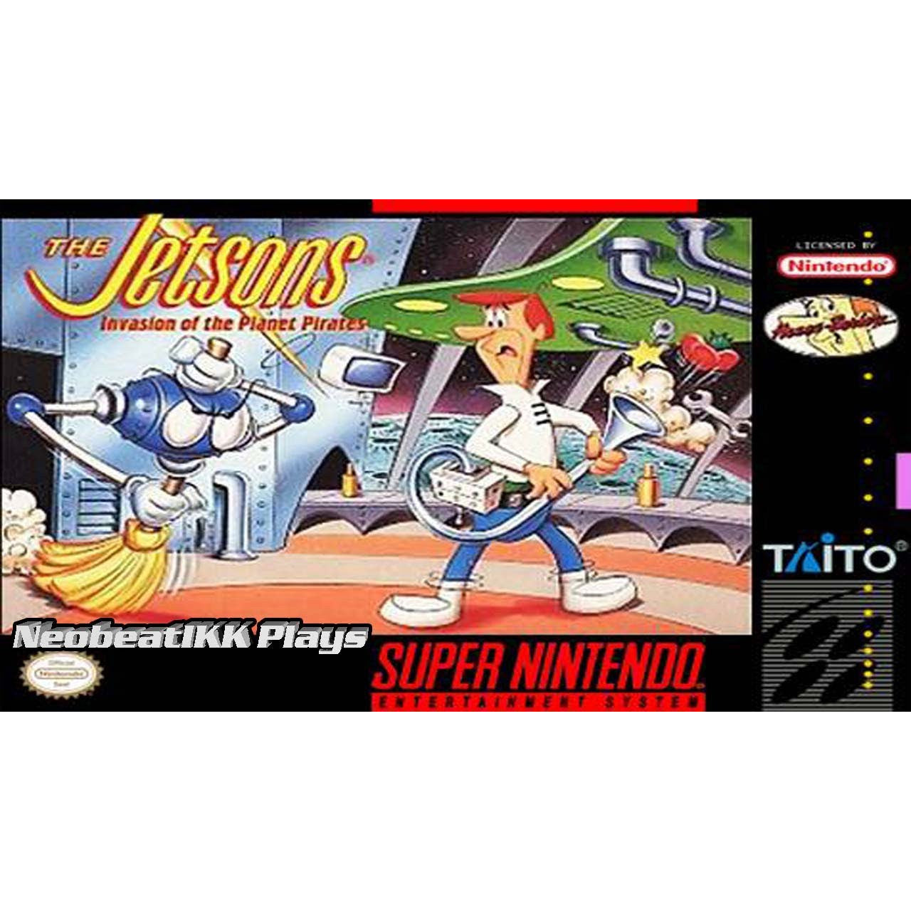 The Jetsons Invasion of the Planet Pirates - Super Nintendo