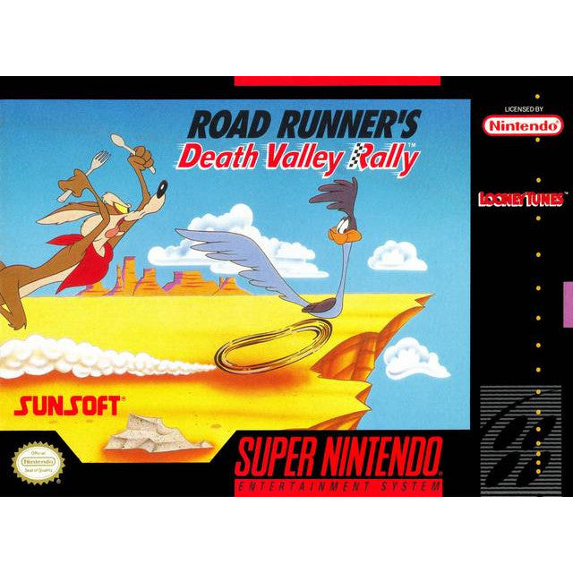 Road Runner's Death Valley Rally - Super Nintendo