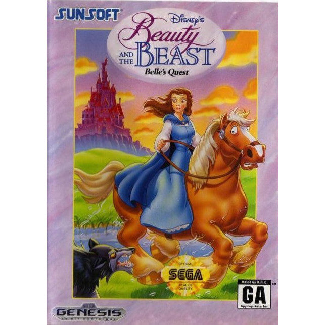 Beauty and the Beast: Belle's Quest - Sega Genesis