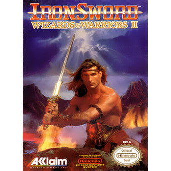 Iron Sword Wizards and Warriors II - NES