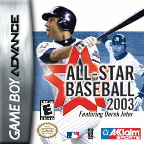 ALL-STAR BASEBALL 2003 FEATURING DEREK JETER (used)