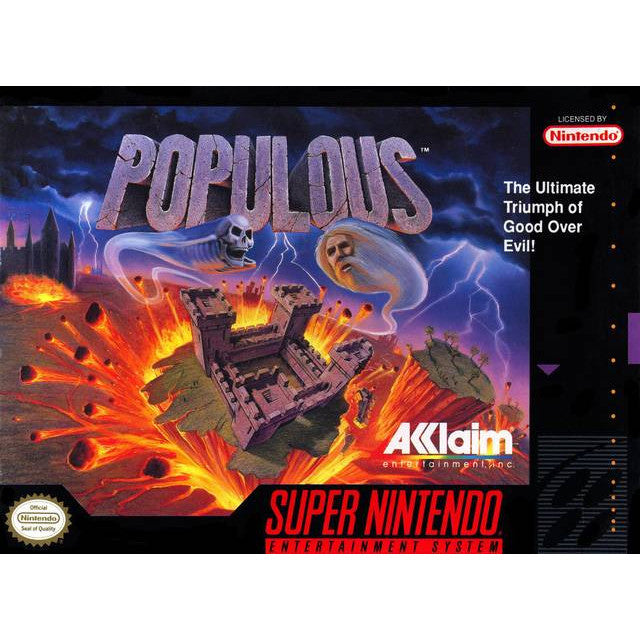 Populous - Super Nintendo