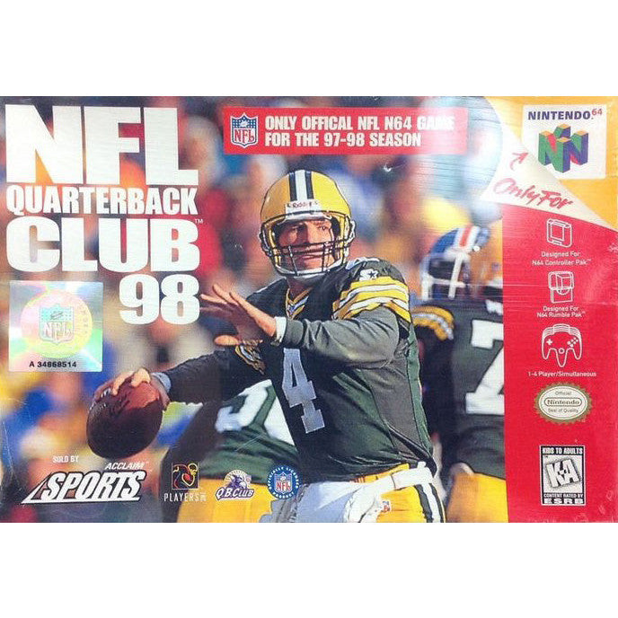 NFL Quarterback Club 98 - Nintendo 64