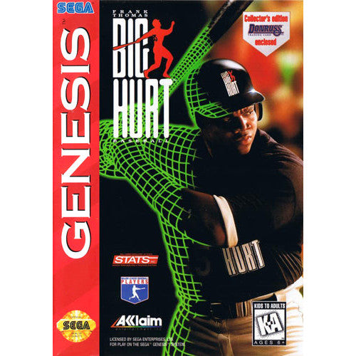 Frank Thomas Big Hurt Baseball - Sega Genesis