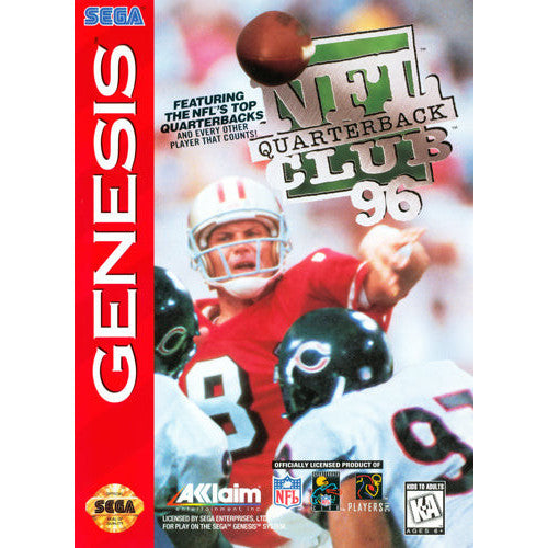 NFL Quarterback Club 96 - Sega Genesis