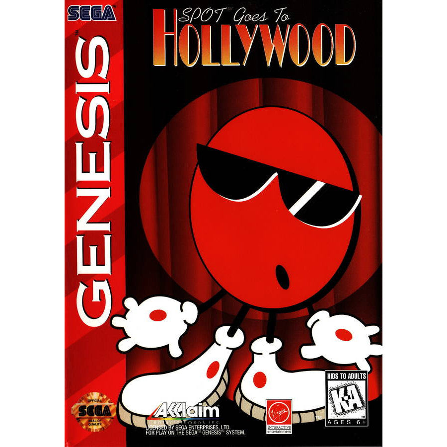 Spot Goes To Hollywood - Sega Genesis