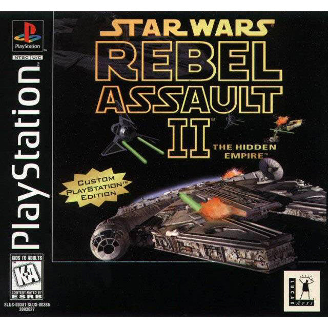 Star Wars Rebel Assault 2 - Playstation