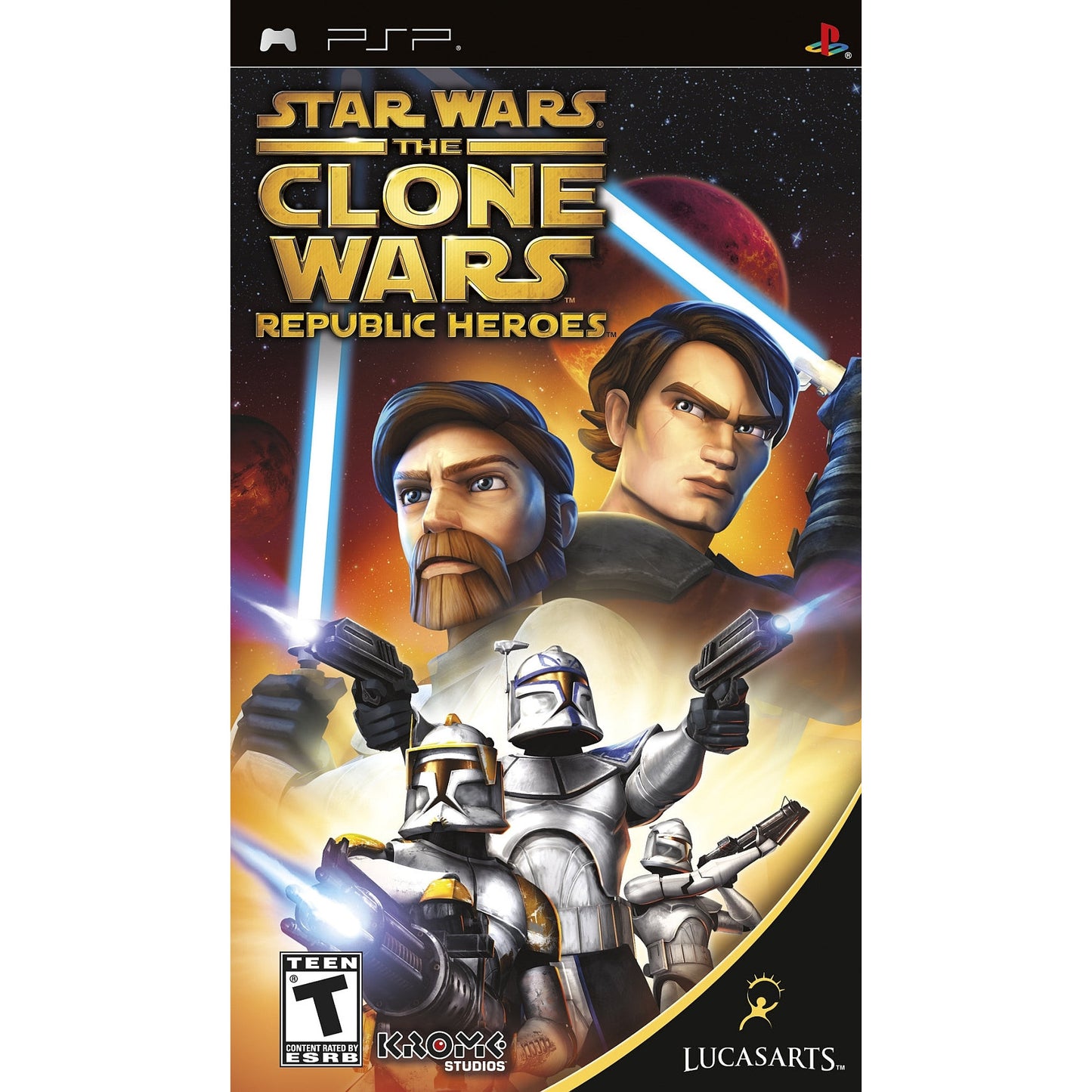 Star Wars Clone Wars Republic Heroes - PSP